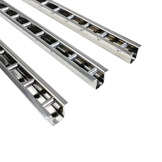 Columna AA de metal con agujeros Venta directa Canal vertical de pared ranurada