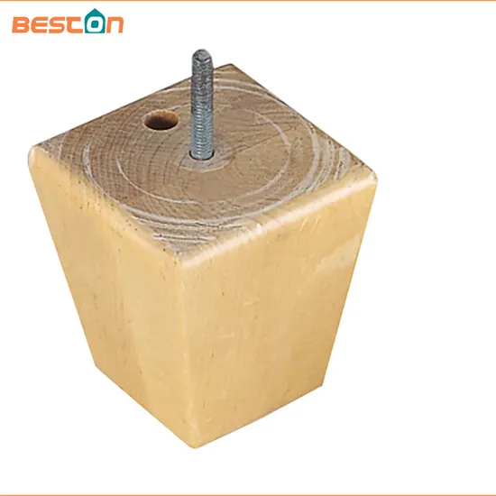 Patas ovaladas para muebles de 3 patas de madera maciza de mango: versátiles para mesa de comedor, mesa de centro y uso comercial