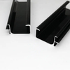 Manijas ocultadas del borde de la forma del gabinete del armario de la cocina del tirón del perfil de los materiales de aluminio de G