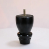 Patas de muebles de madera maciza con forma de calabaza hechas a medida, para gabinetes, sofás y camas 