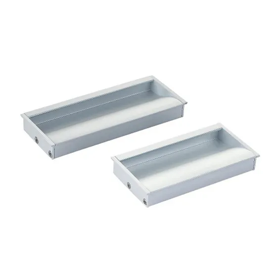 Tiradores empotrados para armarios, tiradores de aluminio para dormitorio, cocina, color negro mate
