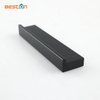 Accesorios para muebles Hardware Matt Black Aluminio Gabinete Cajón Tirador