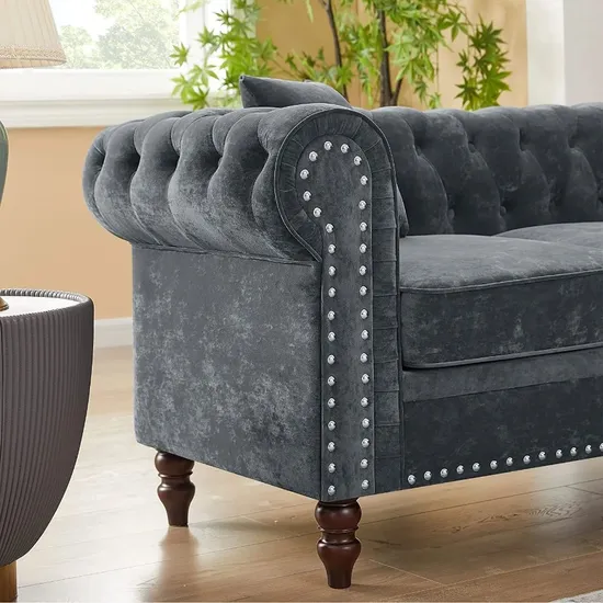 Patas de soporte para muebles de madera maciza en 7 formas - Marrón resistente para sofá y cama