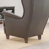 Patas para muebles de madera maciza de 4 pulgadas, color antiguo, paquete de 4 para sofá, gabinete, cómoda, sillón reclinable y uso comercial