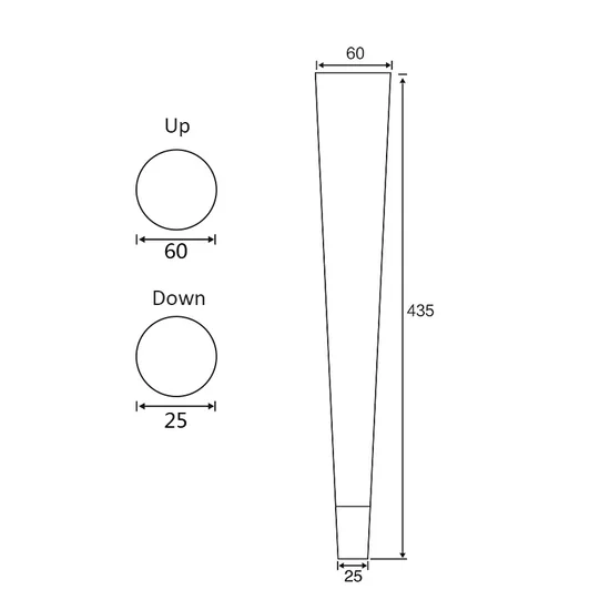 Patas modernas para muebles de madera maciza con soporte resistente: ideales para sofás, sillas y decoración del hogar de ocio | Proveedor mayorista