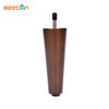 Patas para muebles de madera y caucho con forma de I, 12 cm, alta durabilidad directa de fábrica para gabinetes, sofás y uso comercial