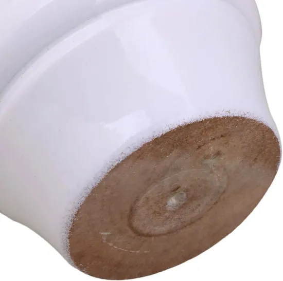 Pies de sofá de madera blanca - Patas redondas de silla de madera maciza en forma de calabaza, personalizables