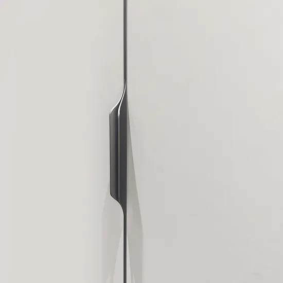 Nuevo Gabinete de aluminio de lujo, manija exquisita, tiradores de puertas de armario