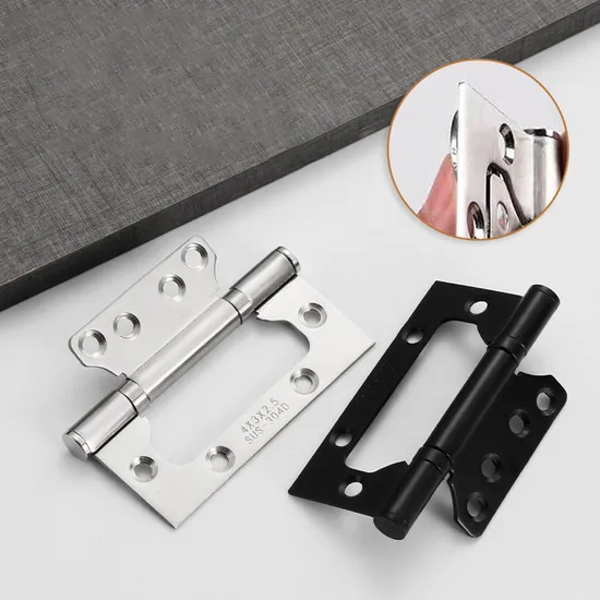 Bisagra a tope de acero inoxidable para muebles de cocina