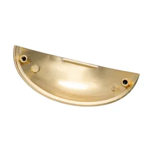 Manija de latón antiguo cepillado, herrajes para gabinete dorado, contenedor, taza, cajón, tirador