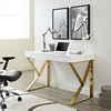 Muebles de oficina, escritorio de comedor, forma de X, patas de mesa de comedor de café de acero de metal