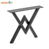 Patas de mesa de comedor de metal Patas de mesa de restaurante de hierro forjado