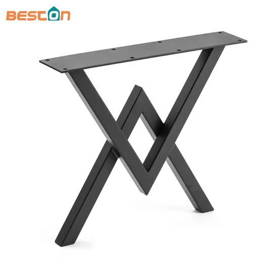 Patas de mesa de comedor de metal Patas de mesa de restaurante de hierro forjado