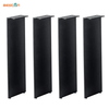 Herrajes para muebles de metal, patas de mesa de comedor de acero y hierro