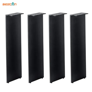 Herrajes para muebles de metal, patas de mesa de comedor de acero y hierro