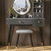 Silla cónica Hierro dorado Muebles de acero Latón Patas de mesa de comedor de metal de metal