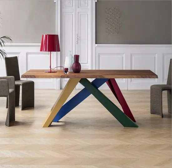 Patas de mesa con estructura de mesa de comedor de diseño moderno