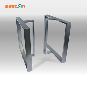 Pata de mesa de acero inoxidable 304 cuadrada de alta calidad vendedora caliente