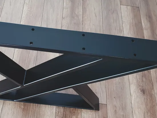 Muebles resistentes para oficina, restaurante, comedor, escritorio, patas de acero para mesa de comedor
