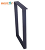 Patas de mesa de escritorio de banco, base de metal para mesas de comedor de café