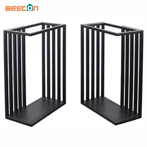 Comedor de patas de escritorio de interior de alta resistencia, base de banco, patas de mesa de centro
