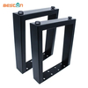 Banco industrial rústico resistente cubierta de computadora patas de muebles de bricolaje