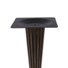 Patas de mesa de metal industrial resistente de acero inoxidable para muebles al por mayor