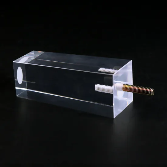 Fabricantes de patas de sofá de muebles de acrílico transparente