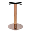 Base de mesa de cobre de piezas de muebles de metal para contrato comercial