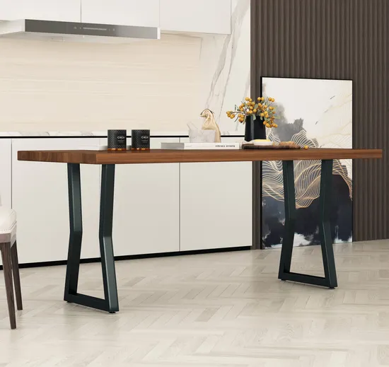 Escritorio Banco de oficina Comedor Café Muebles de comedor Patas de mesa de metal
