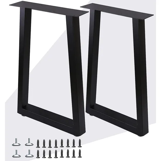 Escritorio industrial, banco de oficina, comedor, café, muebles de comedor, patas de mesa de metal