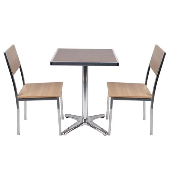 Revestimiento de base de mesa cruzada de acero inoxidable para muebles de China para base de mesa redonda