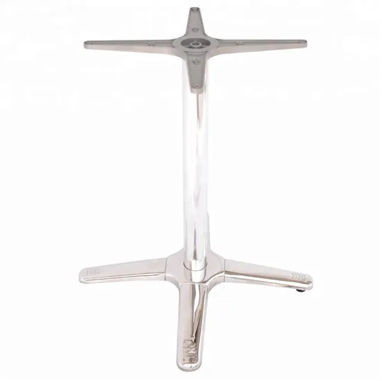 Piezas de muebles de uso comercial Patas de mesa de metal para mesa de granito