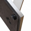 Base rectangular concisa de la tabla de las piernas de los muebles del metal del pedestal del tubo de la forma de X