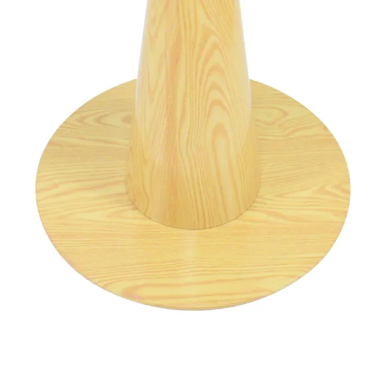 Patas de mesa de restaurante, muebles industriales redondos de color madera, 28 pulgadas, para ventas