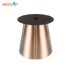 Base de lujo de encargo de la tabla del acero inoxidable de la pierna de la mesa de comedor del tamaño grande