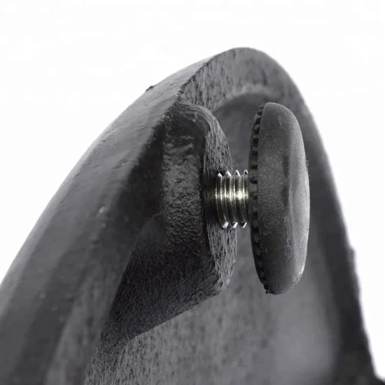 Piezas de muebles Cruz negra Pata de mesa de metal de hierro fundido para uso hotelero