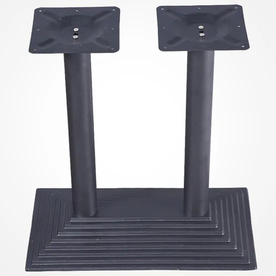 Muebles redondos de mármol y vidrio para comedor, tulipán de acero, base de mesa con manivela de hierro fundido