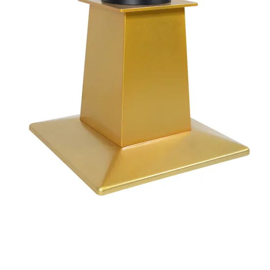 Suministro directo de fábrica de base de mesa de metal personalizada de hierro fundido