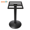 Fabricante de muebles de restaurante Base de mesa de metal Patas de mesa Base redonda