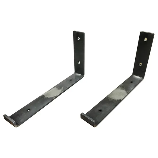 Estante de soporte de soporte de esquina, soporte práctico de arte en ángulo en forma de L de hierro