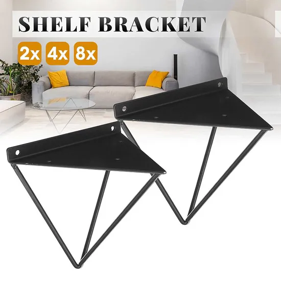 Soporte de estante plegable para mesa de banco montado en la pared, tablón de soporte pesado de Metal