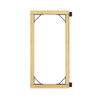 Kit de soporte para puerta Soporte para puerta exterior y bisagras para puerta