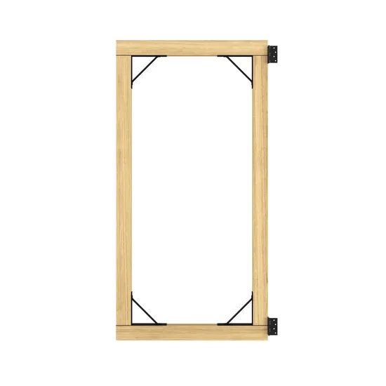 Kit de soporte para puerta Soporte para puerta exterior y bisagras para puerta