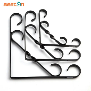 Soportes de estante triangulares de metal Soportes de soporte de estante portadores de carga fijos en la pared