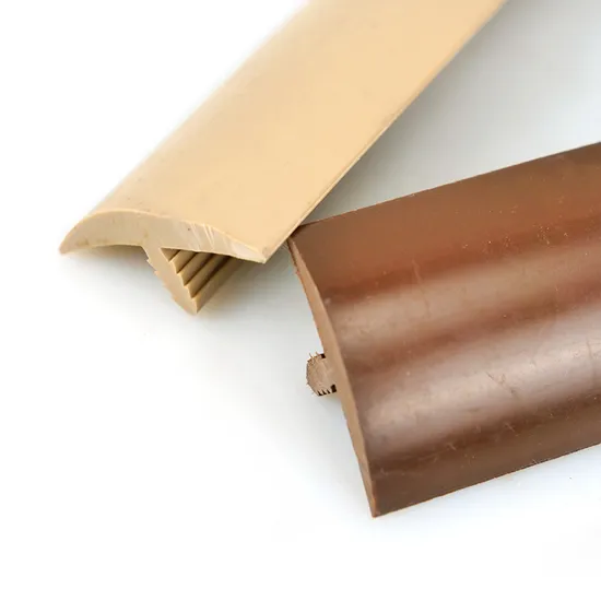 Borde flexible del ajuste del borde T del moldeado de las bandas de la forma del perfil del PVC
