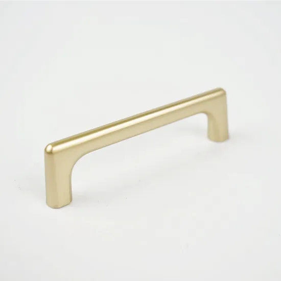 El guardarropa del armario del tirón maneja las manijas cepilladas perfil de aluminio del gabinete del oro