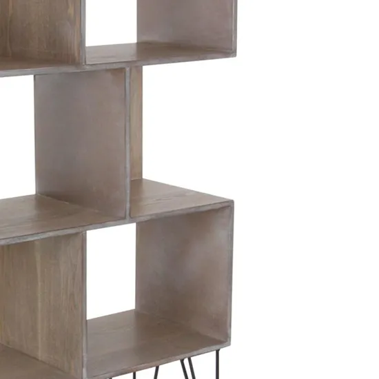 Muebles de sala de estar con patas de hierro metálico, estantes de almacenamiento, mesas auxiliares