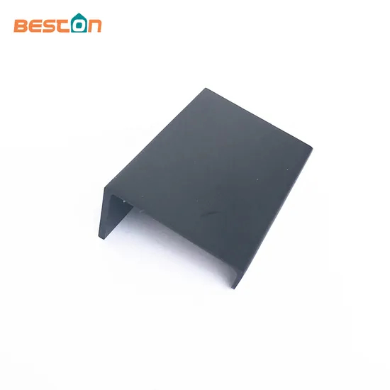 Gabinete de cocina cajón Hdanle perfil de manija de muebles de aluminio