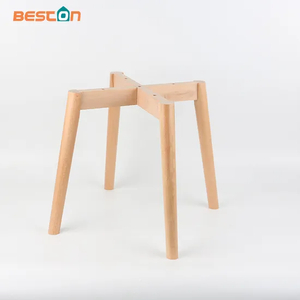Precio de fábrica Patas de repuesto de madera para mesas de centro, sillas de comedor y marcos de muebles